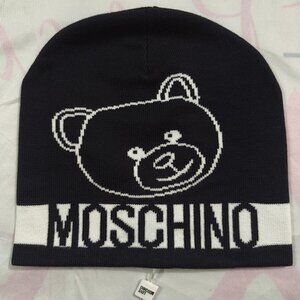 Moschino Bear Knit Hat